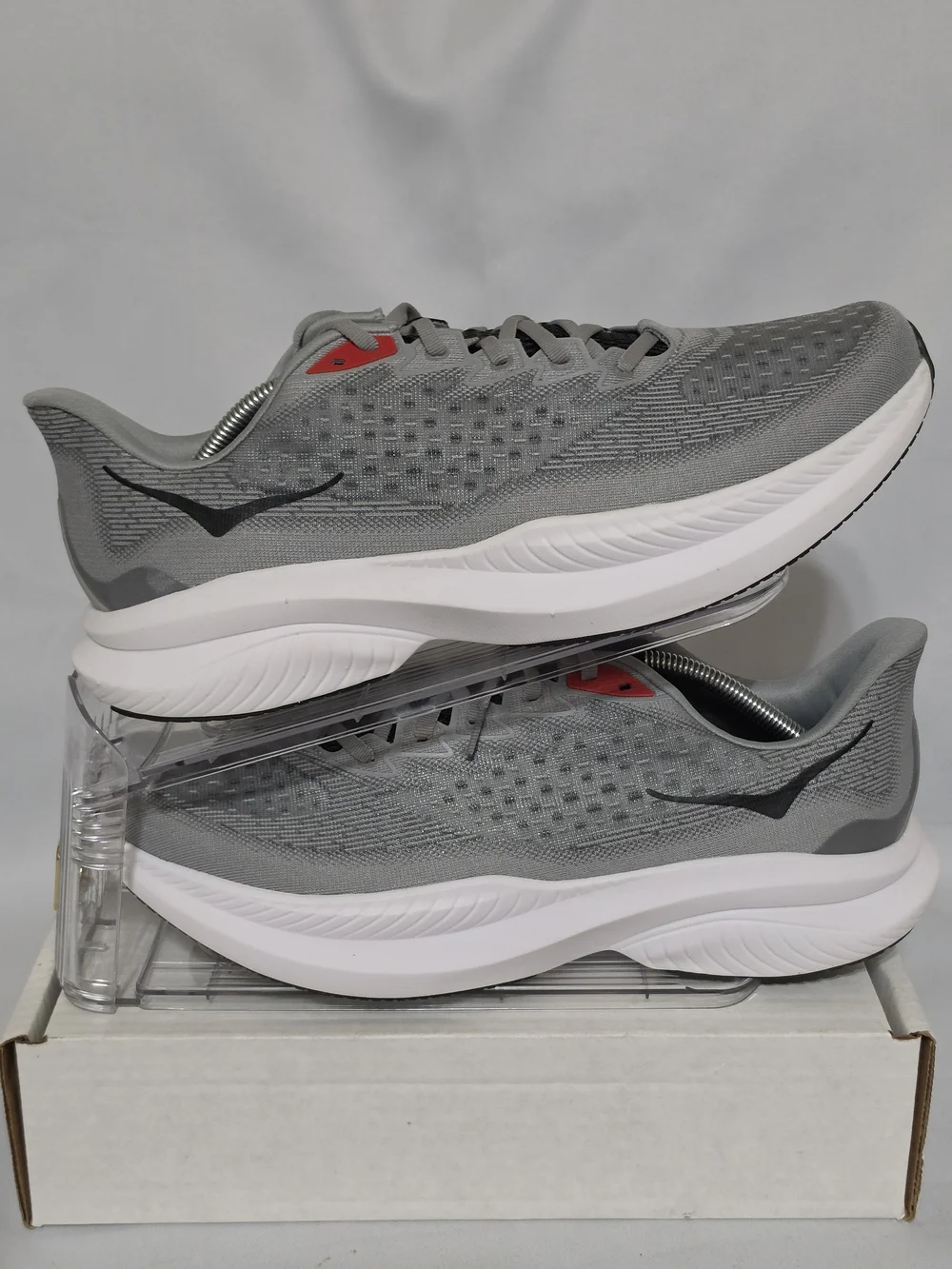HOKA One Mach 6 LA 'Stellar Grey Running Shoes US Men Size 12.5 (NWOT)